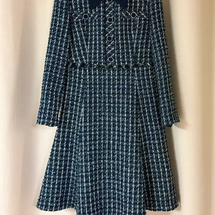 [BUNJANG] Kenneth Lady Tweed Dress / 캐네스레이디 트위드 원피스
