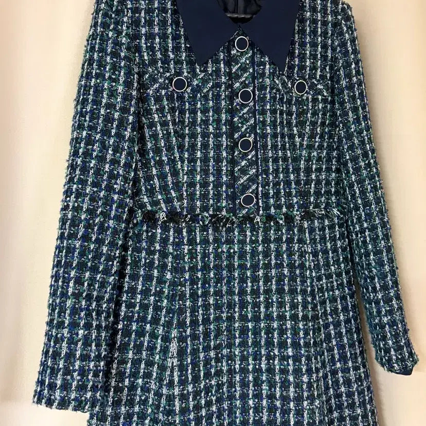 [BUNJANG] Kenneth Lady Tweed Dress / 캐네스레이디 트위드 원피스