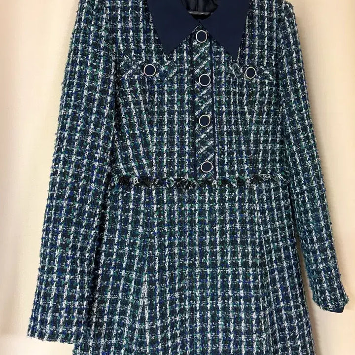 [BUNJANG] Kenneth Lady Tweed Dress / 캐네스레이디 트위드 원피스