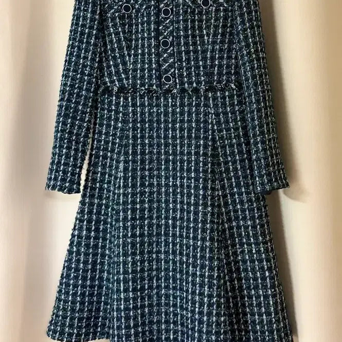 [BUNJANG] Kenneth Lady Tweed Dress / 캐네스레이디 트위드 원피스