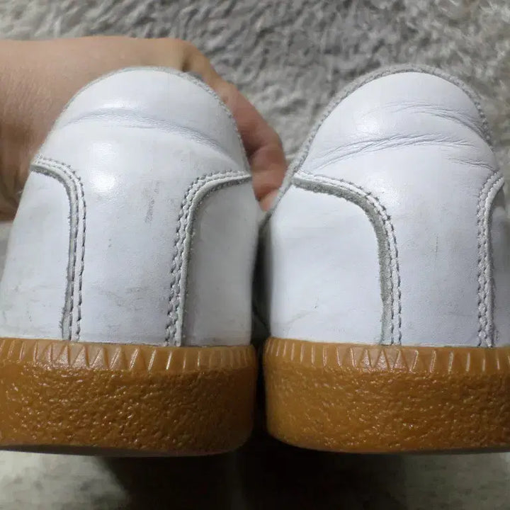 [BUNJANG] Adidas German Army Trainers White Sneakers Size 260 / 후루룩구제 235 아디다스 독일군 화이트 운동화 스니커즈 260505