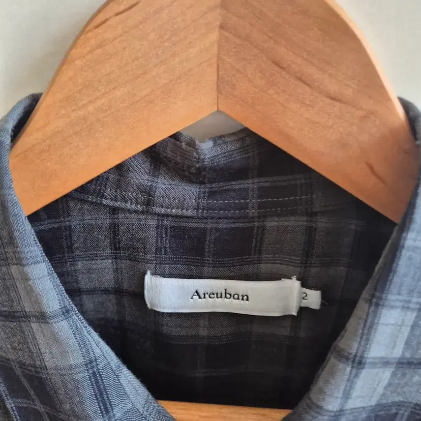 [BUNJANG] Arban Check Shirt / 아르반 체크 셔츠 남방 2