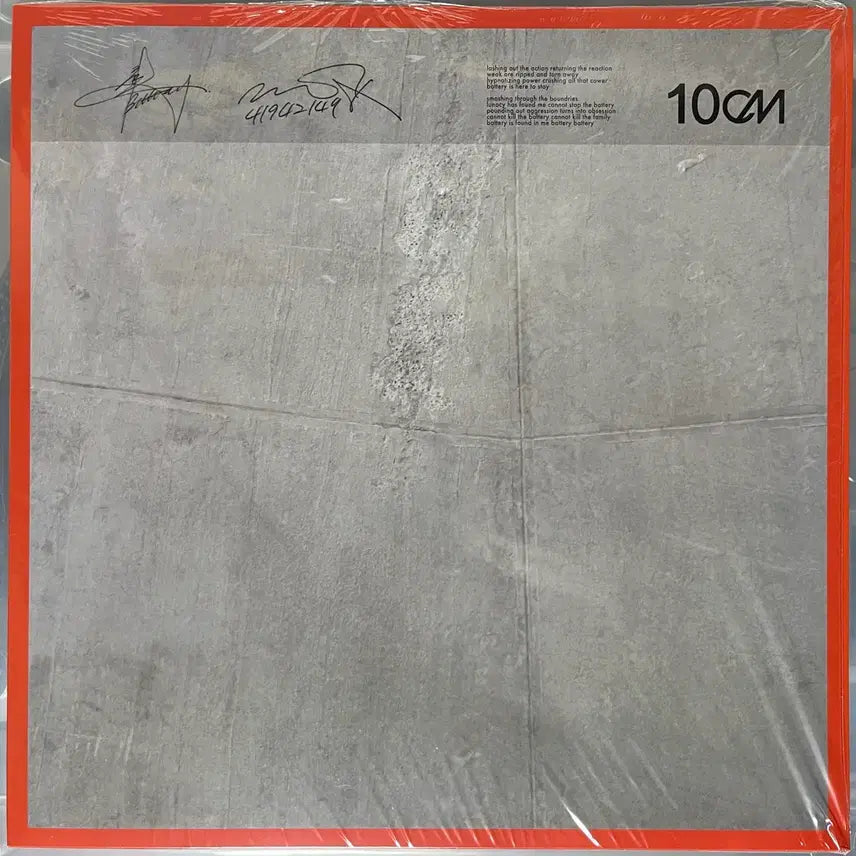 [BUNJANG] 10cm The First EP LP / 10cm The First EP LP