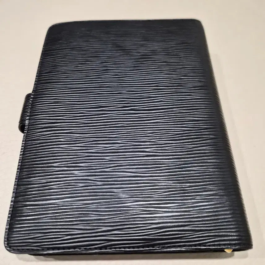 [BUNJANG] Louis Vuitton Epi Leather Medium Diary Cover Black / LOUIS VUITTON 루이비통 정품 에피 레더 다이어리 커버