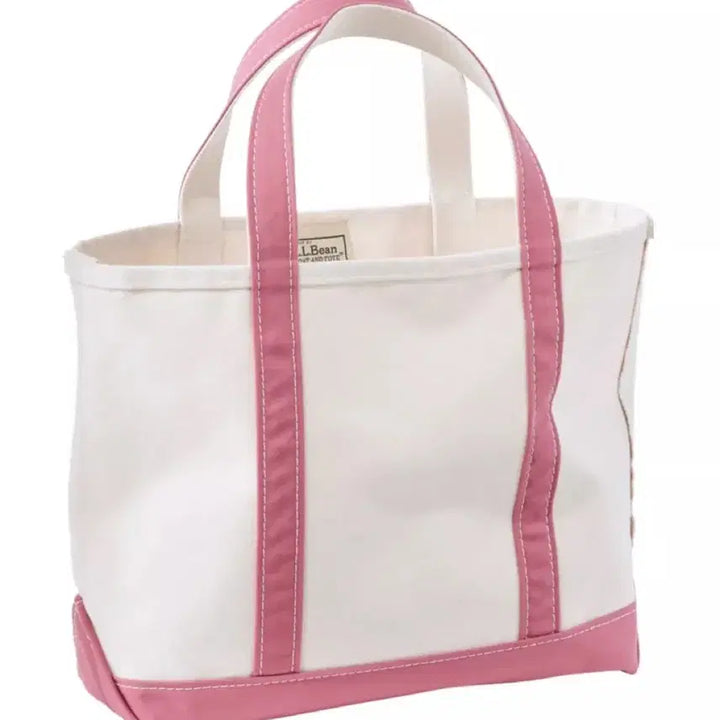 [BUNJANG] LL Bean Large Long Handle Tote Bag Pink / ll bean 엘엘빈 토트백 라지 롱핸들