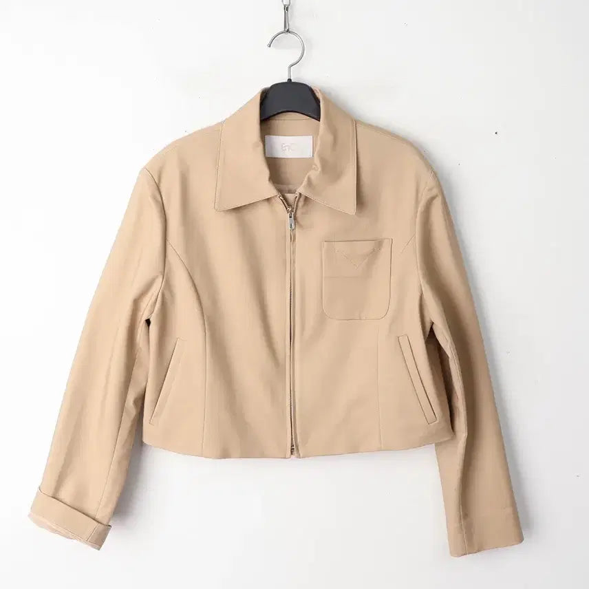 [BUNJANG] EnC Beige Basic Jacket / 55/EnC 베이지 기본 자켓