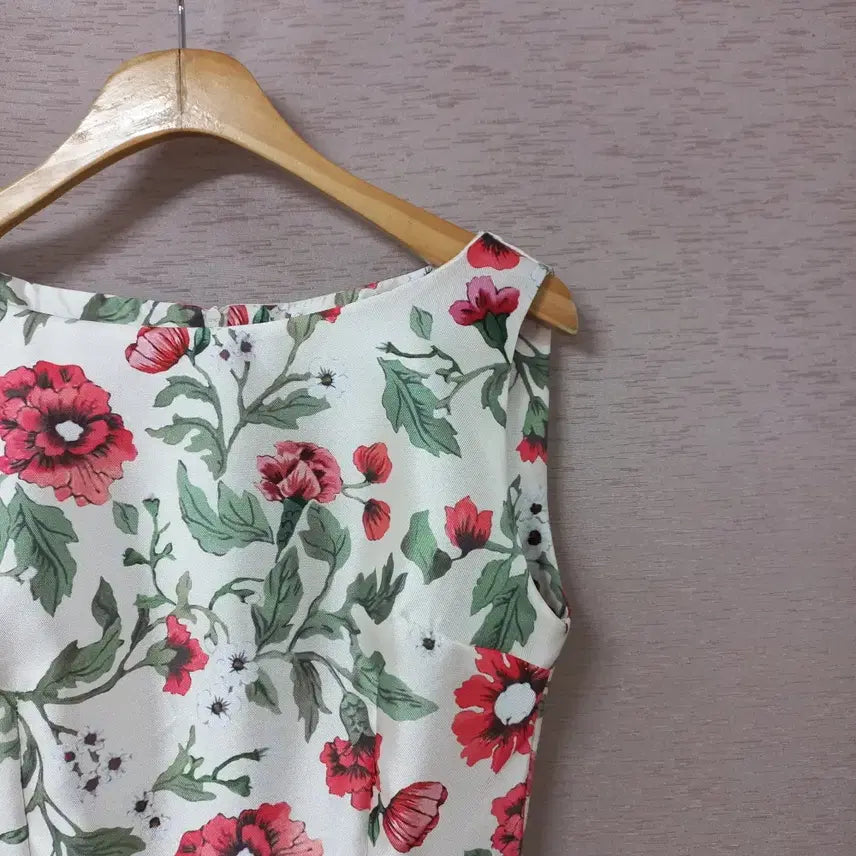 [BUNJANG] Vannzill Floral Pattern Long Dress Women / B5-5/VANNZILL 꽃무늬 롱원피스 여성