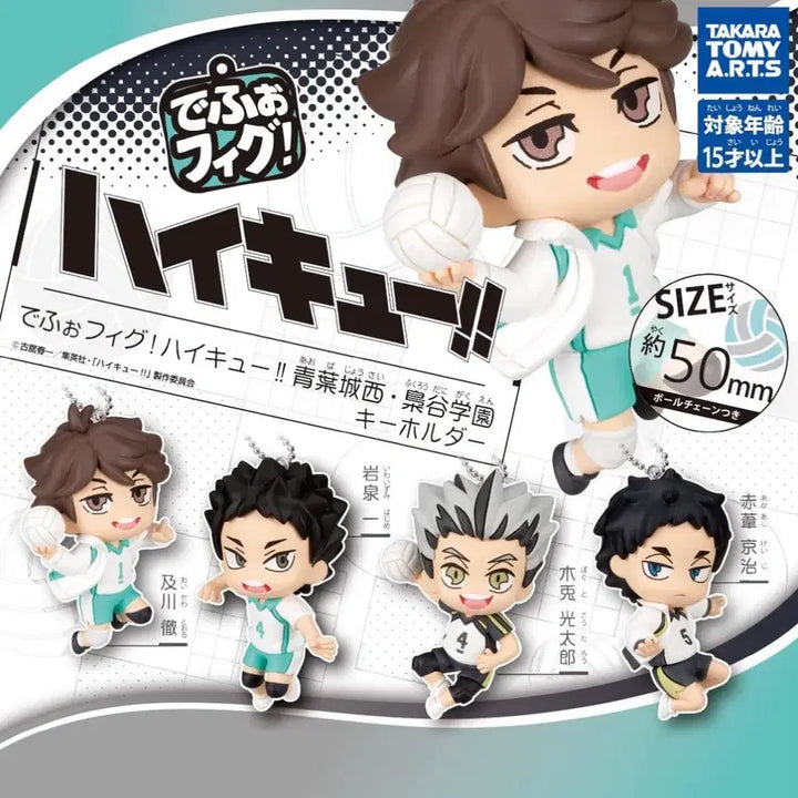 [BUNJANG] Haikyuu!! Depofigu Iwaizumi Gacha Keyring / 하이큐 데포피그 이와이즈미 가챠 키링