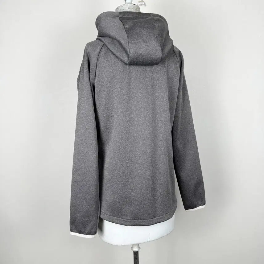 [SOLD OUT] 푸마 그레이 후드 집업 트레이닝 자켓 점퍼 여M 95 라덴 빈티지 - 2