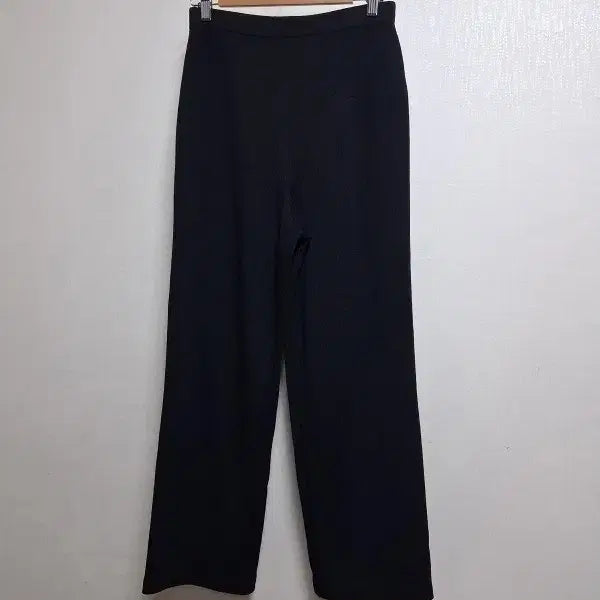 [BUNJANG] ST JOHN Black Knit Pants Wide Fit / ST JOHN 센존 블랙니트팬츠 최고의컨디션 춘추 28까지