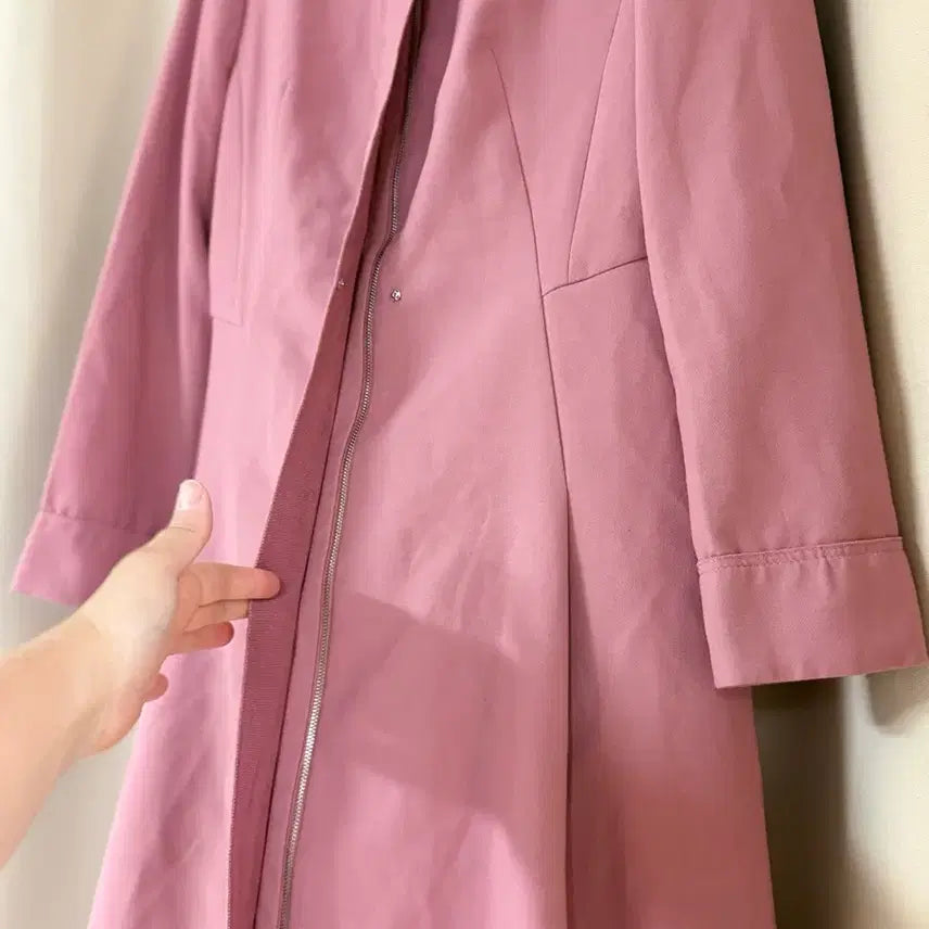 [BUNJANG] It Michaa Romantic Pink Long Dress / 잇미샤 로맨틱 핑크 원피스
