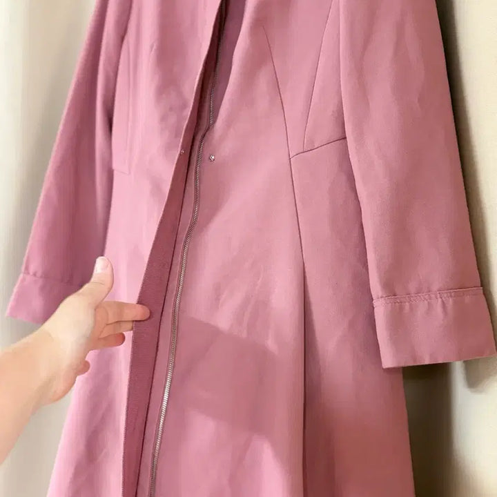 [BUNJANG] It Michaa Romantic Pink Long Dress / 잇미샤 로맨틱 핑크 원피스