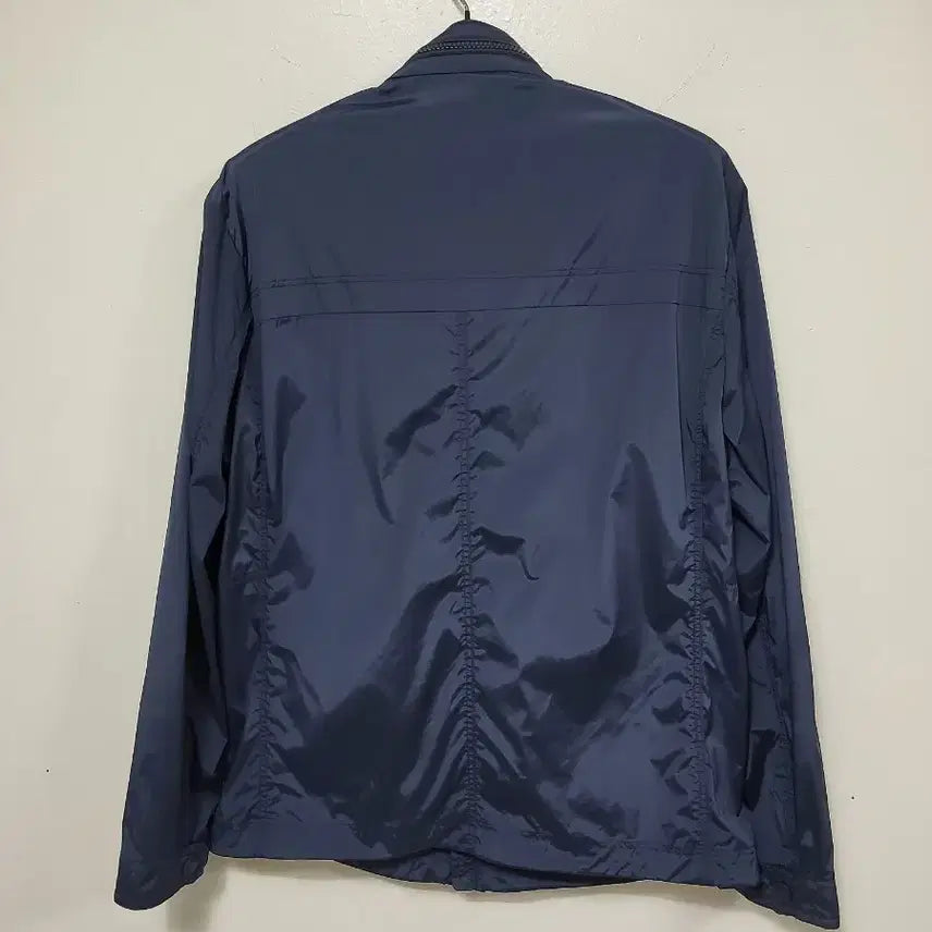 [BUNJANG] Bruno Baffi Navy Blouson Jacket / 브루노바피 네이비 블루종 자켓.260502
