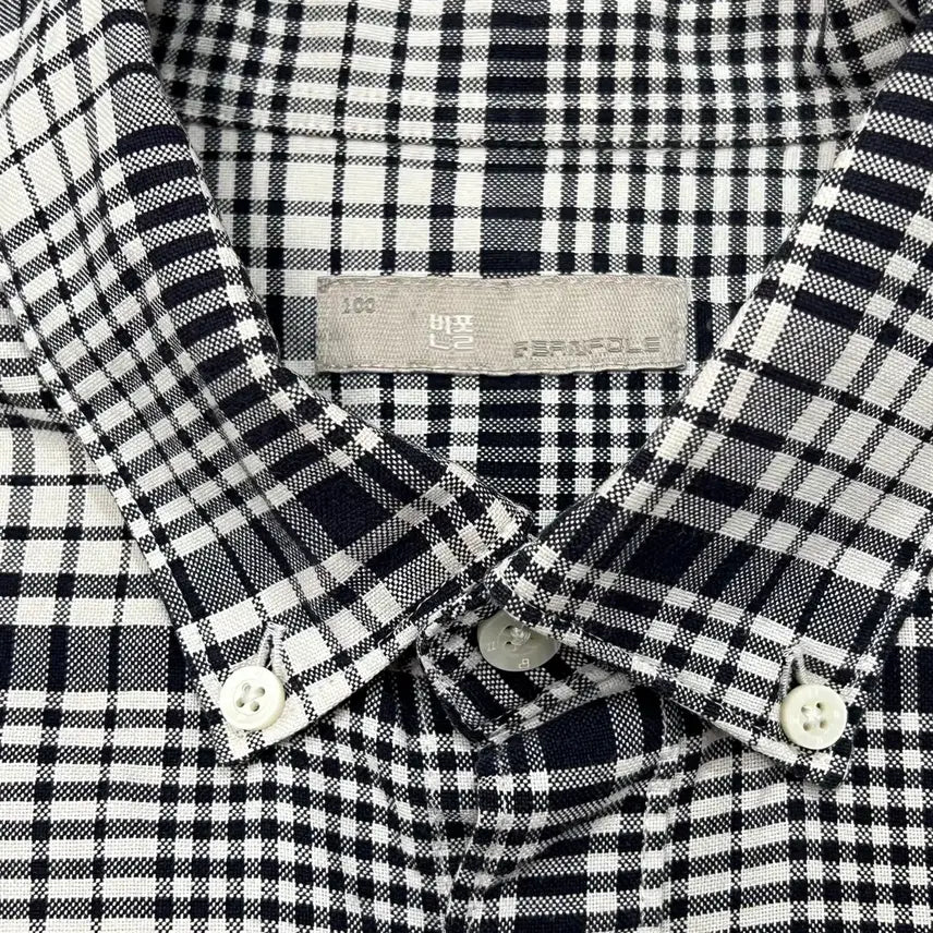 [BUNJANG] Beanpole Check Shirt / [95] 빈폴 체크셔츠