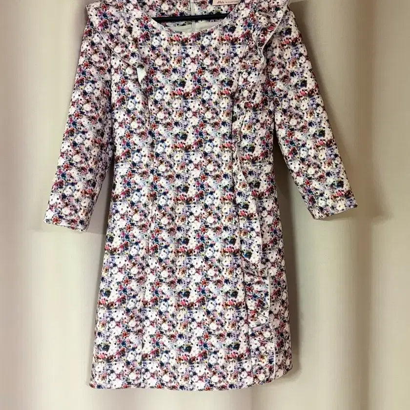 [BUNJANG] Jill Stuart Flower Frill Dress / JILLSTUART 플라워 프릴 원피스