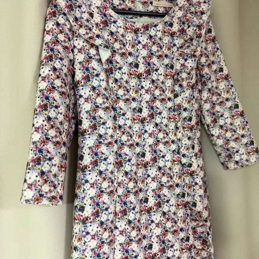 [BUNJANG] Jill Stuart Flower Frill Dress / JILLSTUART 플라워 프릴 원피스