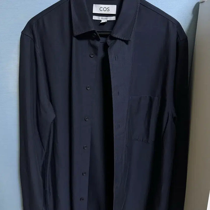[BUNJANG] COS Relaxed Twill Shirt Navy M / COS 릴렉스드 트윌 셔츠 네이비 M
