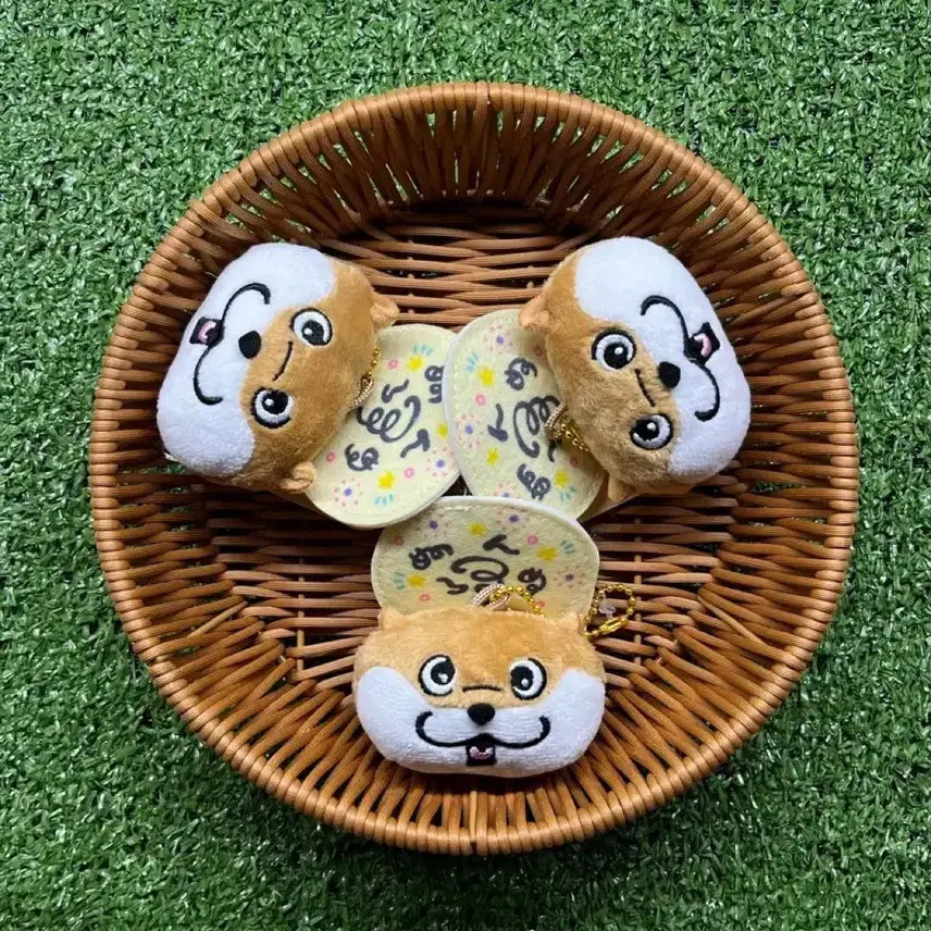 [BUNJANG] Shiba Inu Plush Keychain / 시바견 인형 키링