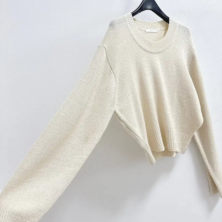 [BUNJANG] Lemiu Cotton Boucle Knit / 르뮈 코튼 부클 니트