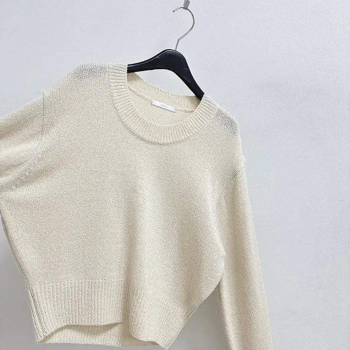 [BUNJANG] Lemiu Cotton Boucle Knit / 르뮈 코튼 부클 니트