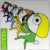 [BUNJANG] Keroro Plaster Sticker (Sode Version) / [구매] 개구리 중사 케로로 샤니 구버전 띠부씰