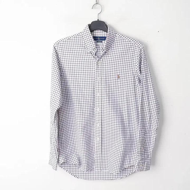 [BUNJANG] Polo Ralph Lauren Classic Fit Check Shirt White / 90/폴로 클래식핏 체크 셔츠