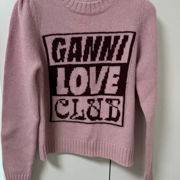 [BUNJANG] GANNI Logo Knit Sweater / 가니 로고 니트