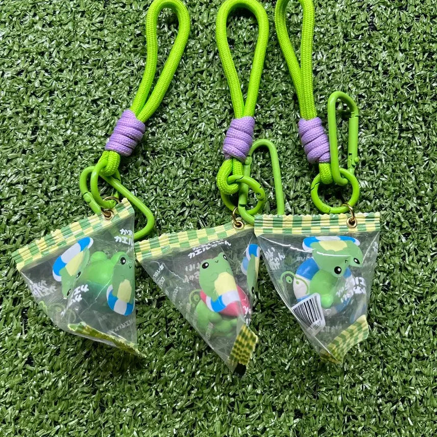 [BUNJANG] Frog Mini Keychain Figure / 개구리 피규어 미니 키링