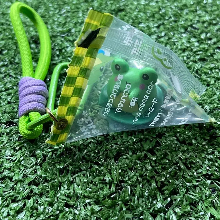 [BUNJANG] Frog Mini Keychain Figure / 개구리 피규어 미니 키링