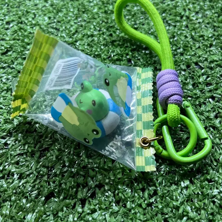 [BUNJANG] Frog Mini Keychain Figure / 개구리 피규어 미니 키링