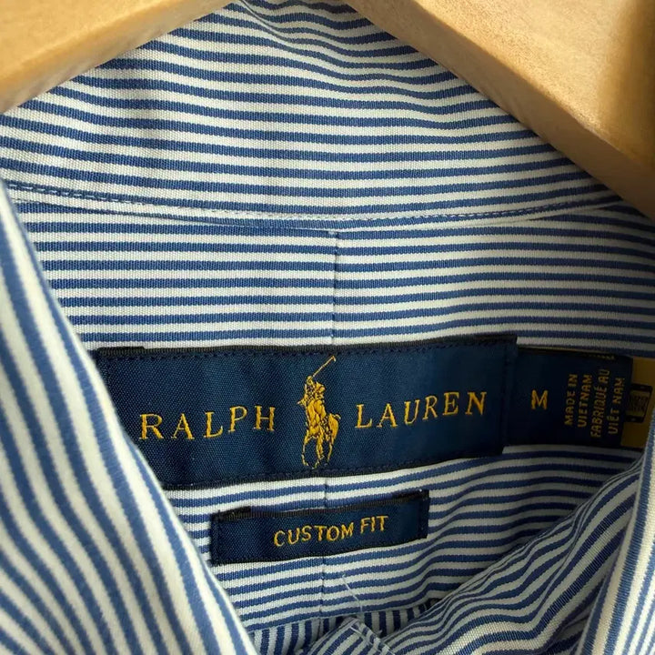 [BUNJANG] Polo Ralph Lauren Navy Stripe Shirt / [랄프로렌폴로] 네이비 스트라이프 셔츠