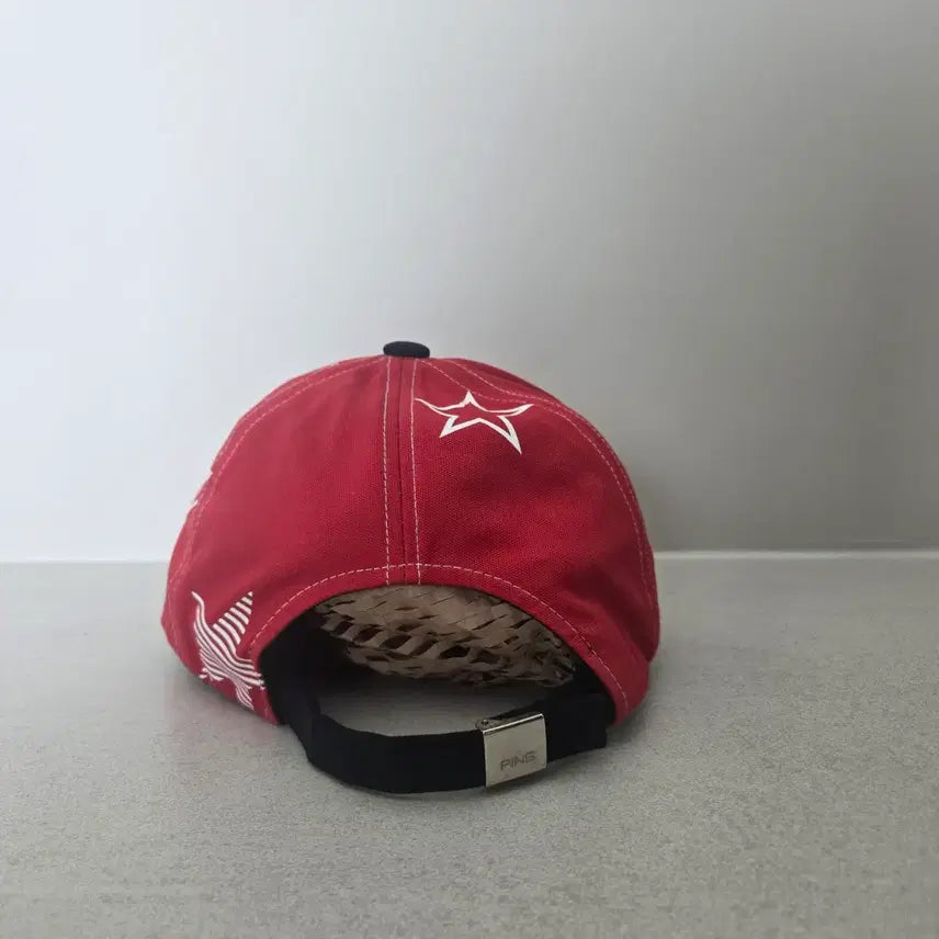[BUNJANG] PING Red Star Baseball Cap / PING 핑 레드 스타 야구 모자 56 넉넉