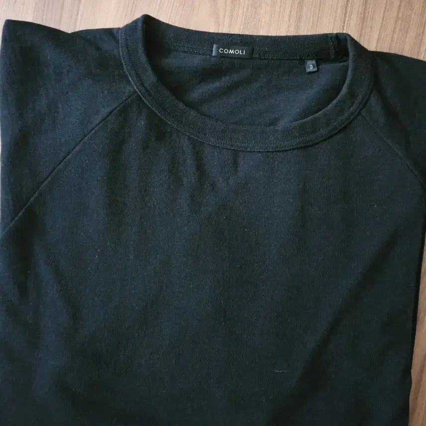 [BUNJANG] Comoli Baseball Long Sleeve T-Shirt Size 3 / 코모리 comoli 베이스볼 티셔츠 3사이즈