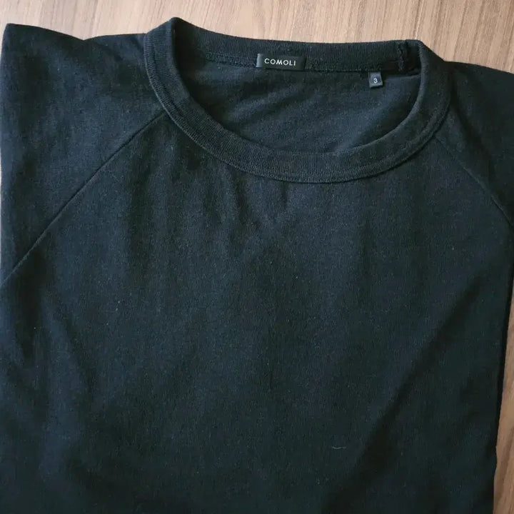 [BUNJANG] Comoli Baseball Long Sleeve T-Shirt Size 3 / 코모리 comoli 베이스볼 티셔츠 3사이즈