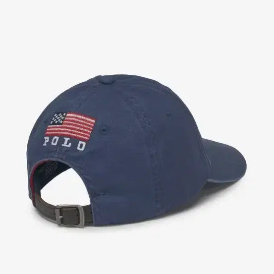 [BUNJANG] Polo USA Ball Cap Navy / 폴로 USA 볼캡 네이비 모자