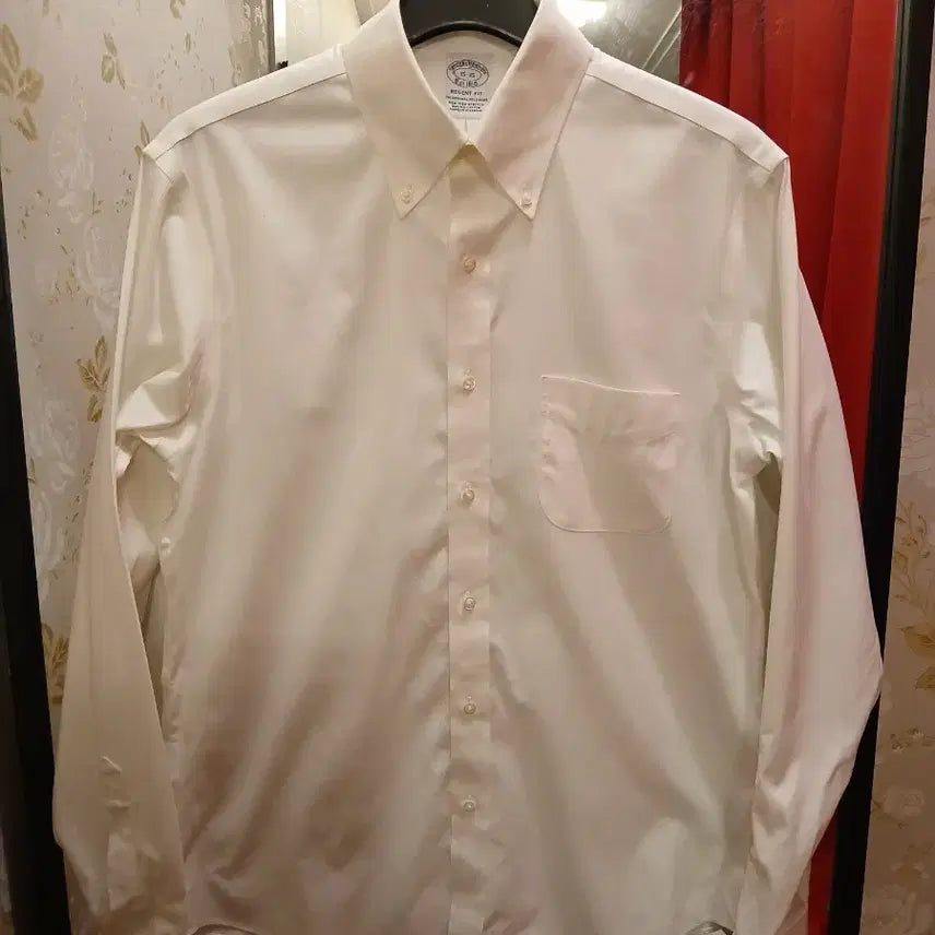 [BUNJANG] Brooks Brothers White Dress Shirt / 7/53 브룩스 브라더스 셔츠 화이트 95사이즈