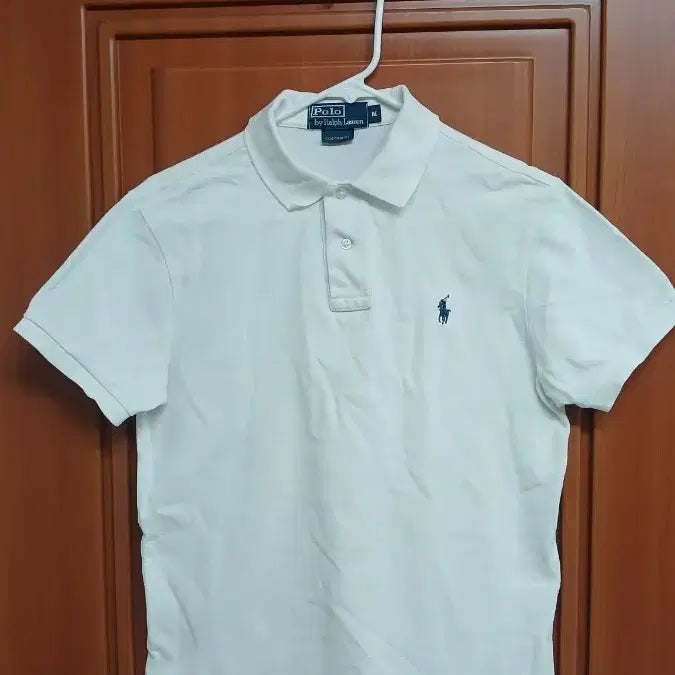 [BUNJANG] Polo Ralph Lauren White Short Sleeve Polo Shirt M / 폴로 랄프로렌 흰색 반팔 카라티 M