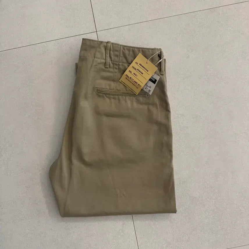 [BUNJANG] Buzz Rickson Original Chino Pants Khaki Size 31 / 버즈릭스/오리지널 치노 카키/31