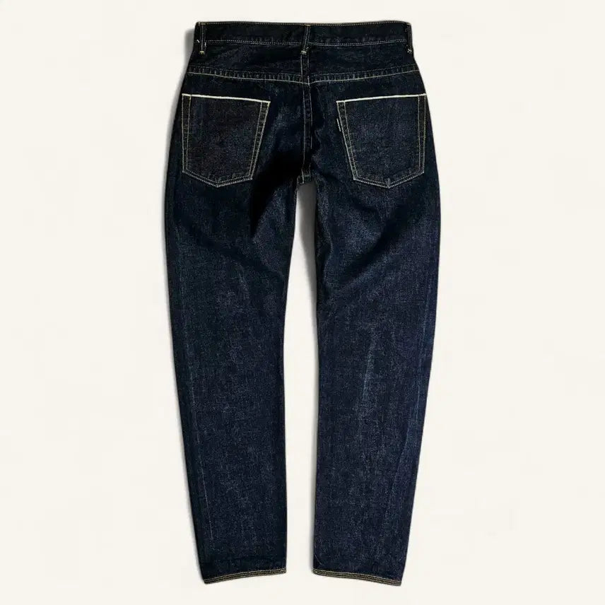 [BUNJANG] Cabane de Zucca Japanese Selvedge Point Tapered Denim Jeans / [S(30)][카반드주카]일본판 셀비지 포인트 테이퍼드 데님