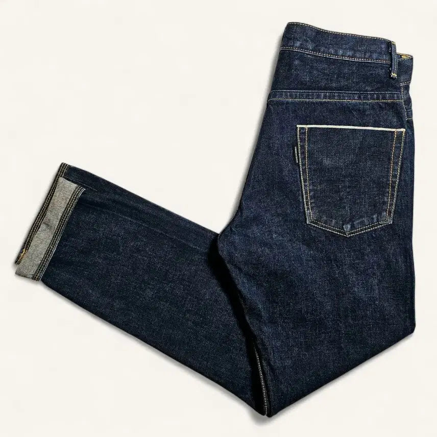 [BUNJANG] Cabane de Zucca Japanese Selvedge Point Tapered Denim Jeans / [S(30)][카반드주카]일본판 셀비지 포인트 테이퍼드 데님