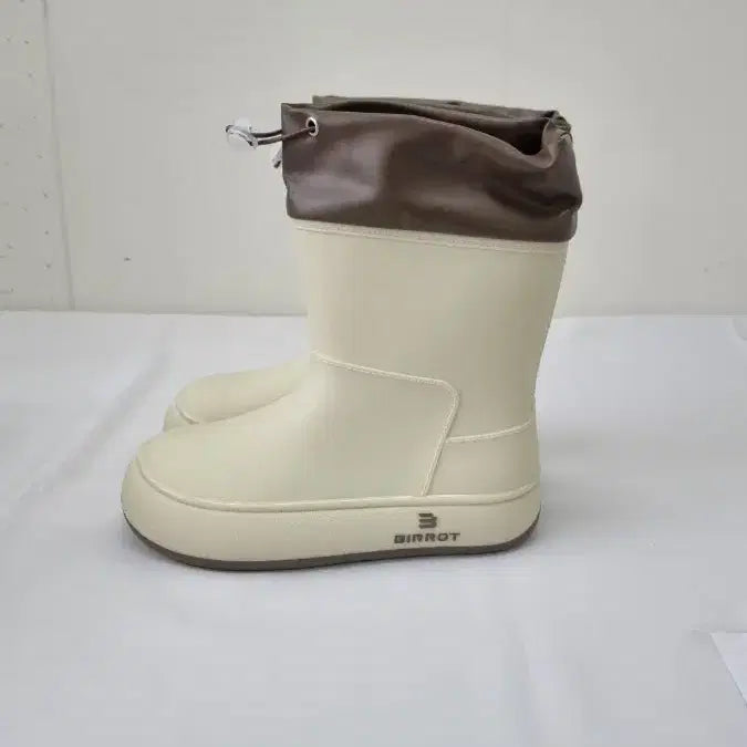[BUNJANG] Birot Ivory Rain Boots / 비롯 BIRROT 아이보리 장화 레인부츠