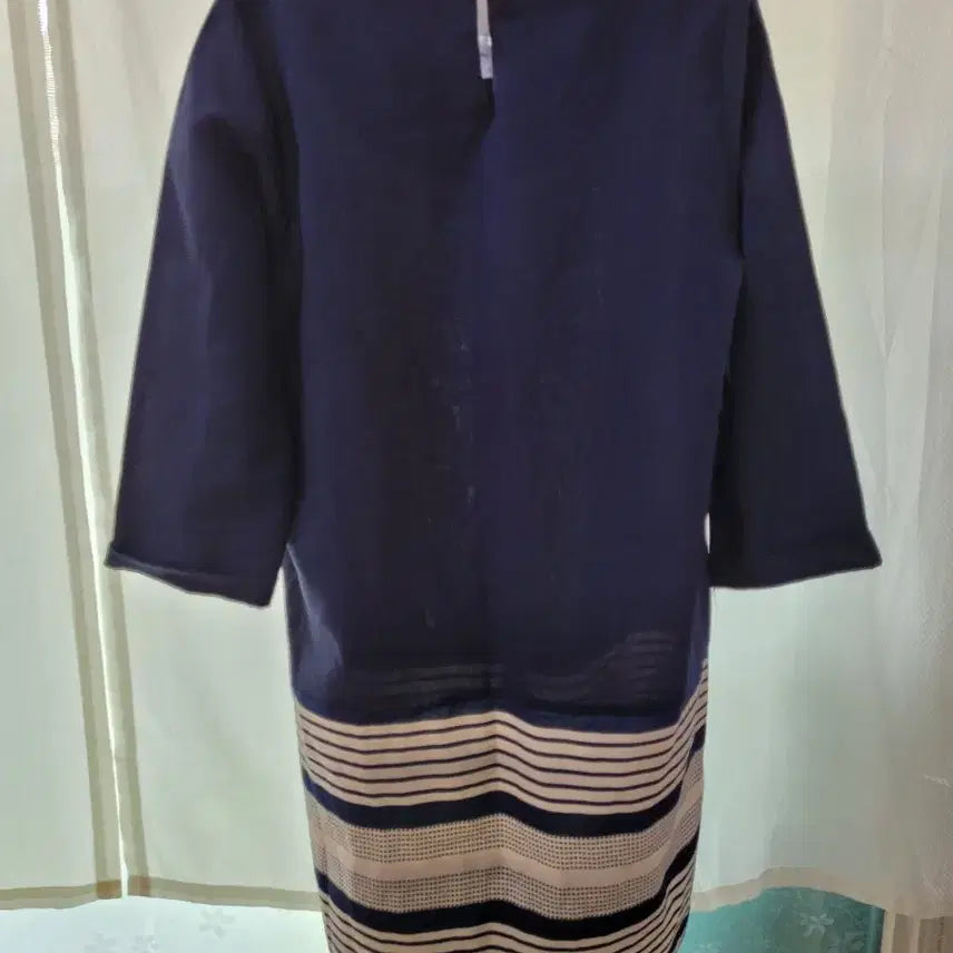 [BUNJANG] Raina Navy Midi Dress / Raina 원피스