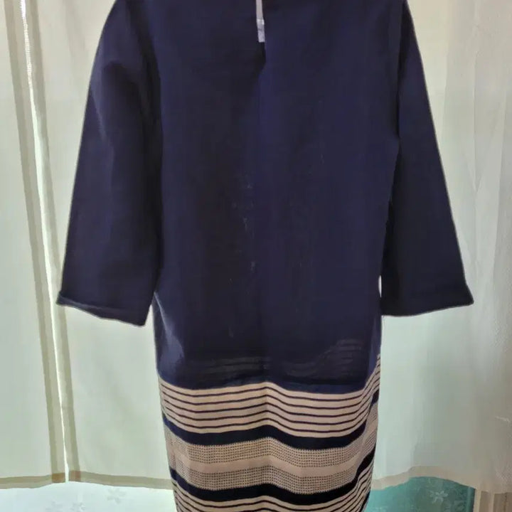 [BUNJANG] Raina Navy Midi Dress / Raina 원피스