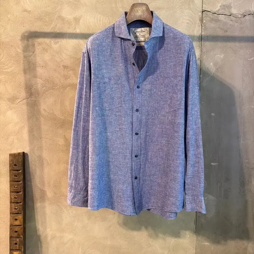 [BUNJANG] Standard Ware Linen Shirt Men&