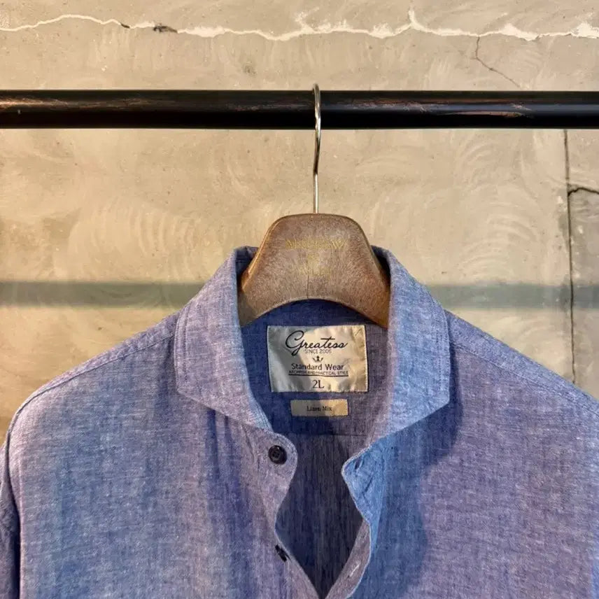 [BUNJANG] Standard Ware Linen Shirt Men&