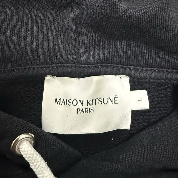 [BUNJANG] Maison Kitsuné Black Hoodie L / [메종키츠네] 검정 후드