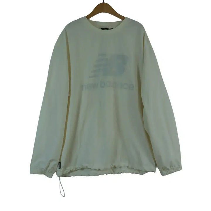 [BUNJANG] New Balance Big Logo Oversized Woven Sweatshirt - Size 110 / 뉴발란스 New balance 정품 빅로고 오버핏 우븐 맨투맨 110