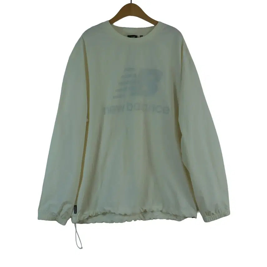 [BUNJANG] New Balance Big Logo Oversized Woven Sweatshirt - Size 110 / 뉴발란스 New balance 정품 빅로고 오버핏 우븐 맨투맨 110