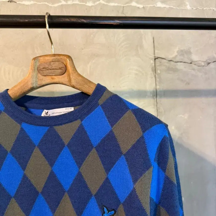[BUNJANG] Lyle &amp; Scott Argyle Knit Men&