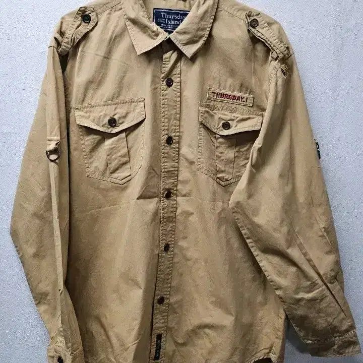 [BUNJANG] Thursday Island Western Shirt - Size L / 써스데이아일랜드 웨스턴셔츠 100  L